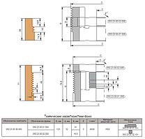 Фрези для зрощування деревини по ширині 125х32х70х3