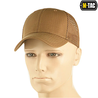 Тактическая бейсболка с сеткой рип-стоп Койот S/M, кепка для военных, тактическая кепка APEX