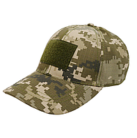 Тактична бейсболка з липучкою Піксель, тактична кепка, бейсболка для військових APEX