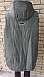 Жилетка жіноча подовжена демісезонна великих розмірів високої якості COOL FASHION, фото 6