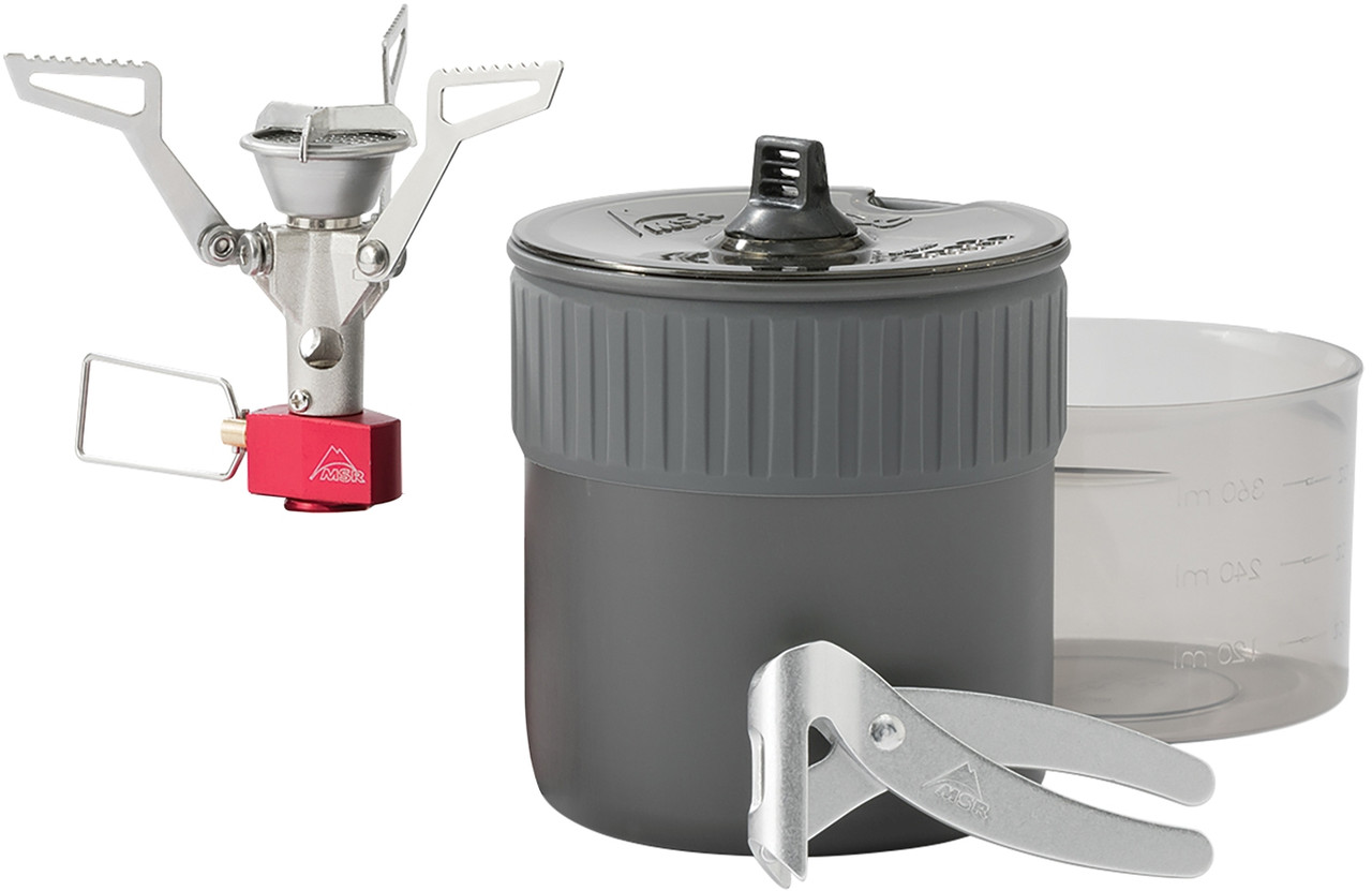 Набір туристичного посуду з газовим пальником MSR PocketRocket 2 Mini Stove Kit