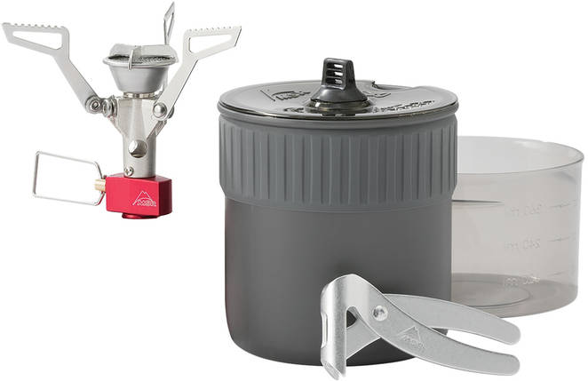 Набір туристичного посуду з газовим пальником MSR PocketRocket 2 Mini Stove Kit, фото 1