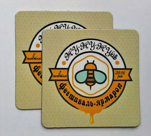 Вінілові магнітики на холодильник. Розмір 63х63 мм 1