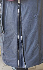 Жилетка жіноча подовжена демісезонна великих розмірів високої якості COOL FASHION, фото 5