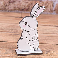 Статуэтка пасхальная кролик 2 белый 5298-506
