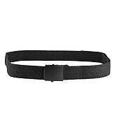 Ремень тактический Mil-Tec ONE SIZE Черный US HOSENGÜRTEL COTTON BLACK BUCKLE SCHWARZ (13110202-130)