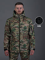 Тактическая мужская куртка Softshell Робокоп Мультикам XL, демисезонная куртка APEX