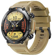 Смарт часы K56 PRO в спортивно военном стиле возможность совершать и принимать звонки
