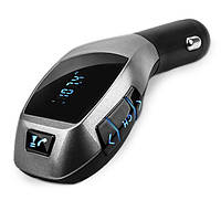 Автомобильный bluetooth fm модулятор ВТ для автомагнитолы, mp3 / фм трансмиттер с дисплеем