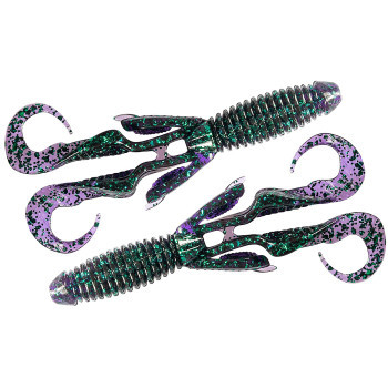 Плавальний силікон ZMAN Gremlin 4.5" 4 pc #Junebug (GR45-42PK4)