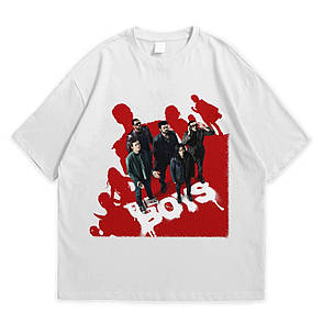 Футболка з принтом Хлопаки The Boys XXXL Білий, фото 1