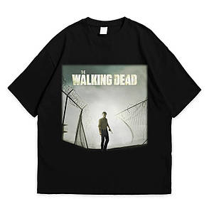 Футболка з принтом Ходячі мерці The walking dead S Чорний, фото 1