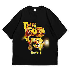 Футболка з принтом Хлопаки The Boys M Чорний, фото 1