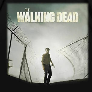 Футболка з принтом Ходячі мерці The walking dead M Чорний, фото 3