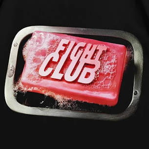 Футболка з принтом Бійцівський клуб Fight Club Soap XL Чорний, фото 3
