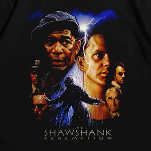 Футболка з принтом Втеча з Шоушенка The shawshank redemption XL Чорний, фото 3