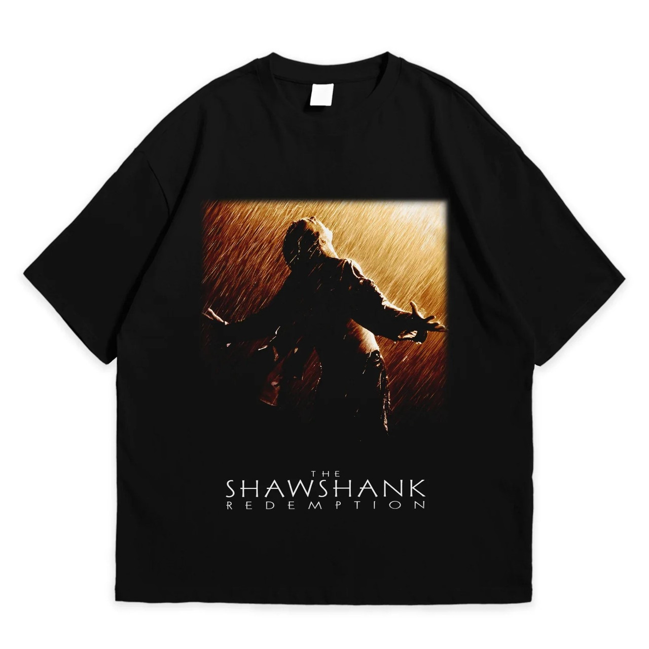 Футболка з принтом Втеча з Шоушенка The shawshank redemption S Чорний