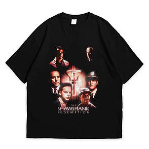 Футболка з принтом Втеча з Шоушенка The shawshank redemption XL Чорний, фото 1
