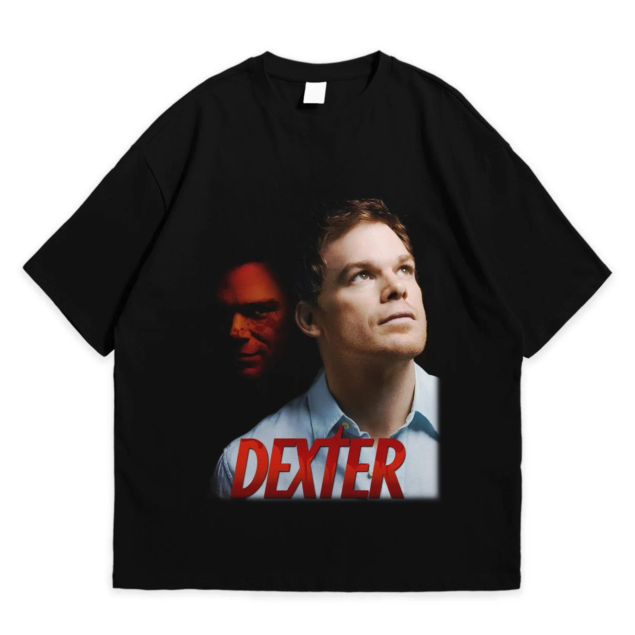 Футболка з принтом Декстер Dexter XL Чорний