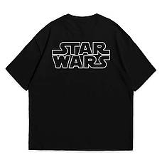 Футболка з принтом Зоряні війни Нова надія Star Wars A New Hope XXL Чорний, фото 3