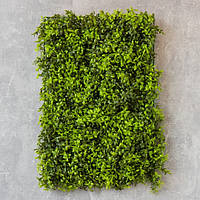 Искусственная трава на стену, для декора, газон, Самшит 40*60 см (9089-008), самшитовый коврик