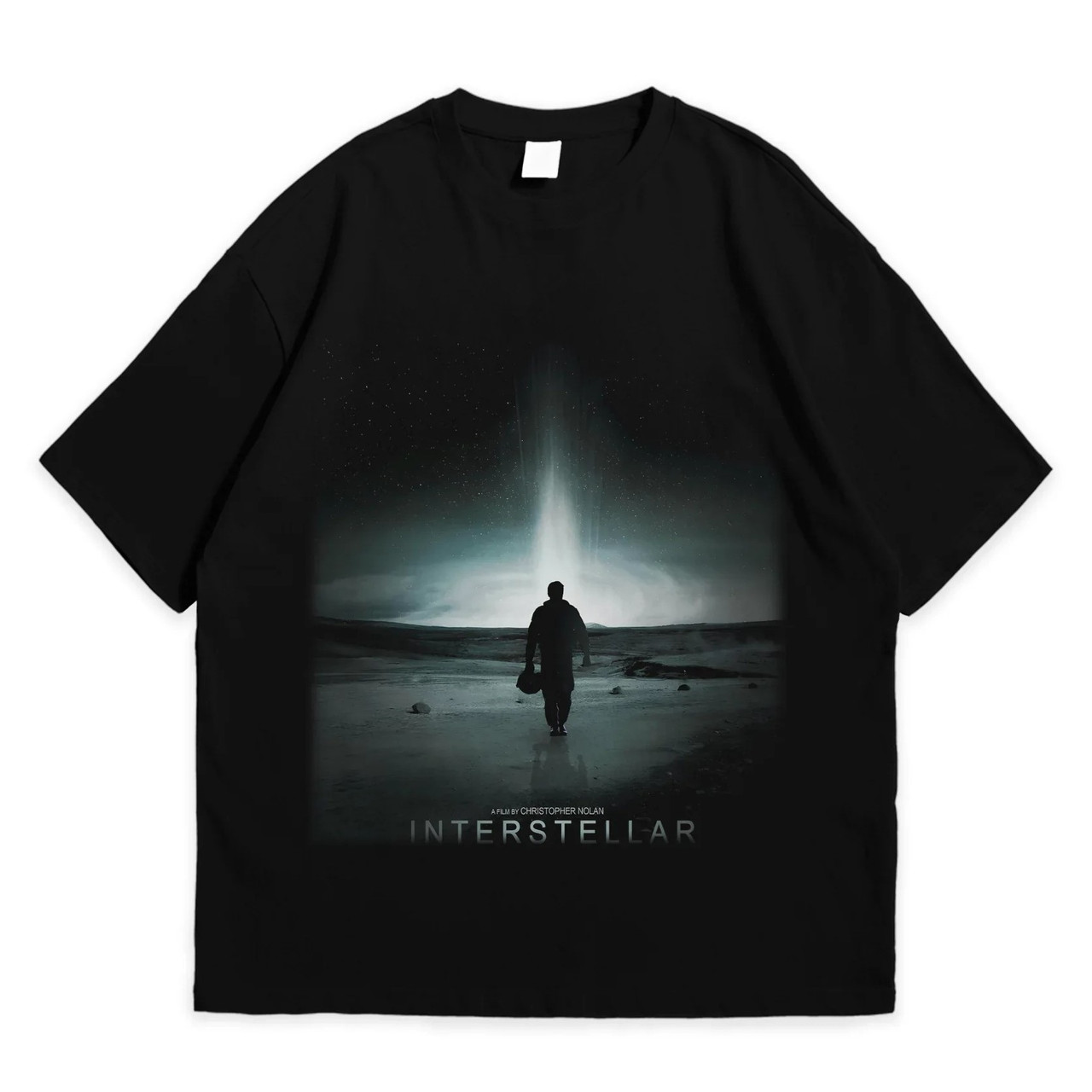 Футболка з принтом Інтерстеллар Interstellar L Чорний