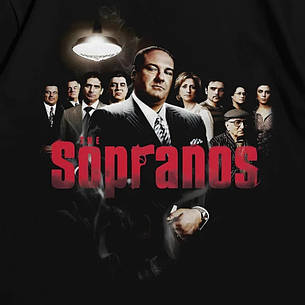 Футболка з принтом Клан Сопрано The Sopranos XL Чорний, фото 3