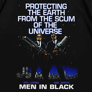 Футболка з принтом Люди в чорному Men In Black M Чорний, фото 3