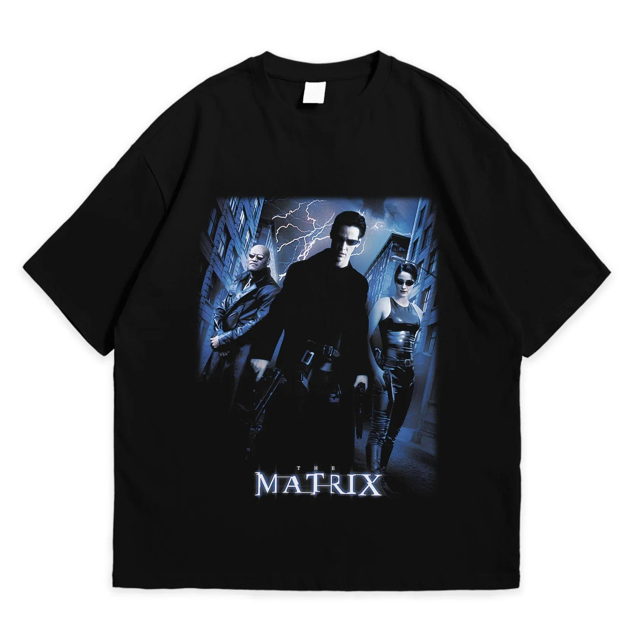 Футболка з принтом Матриця The Matrix XXL Чорний