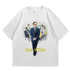 Футболка з принтом Офіс The Office XXXL Білий, фото 1