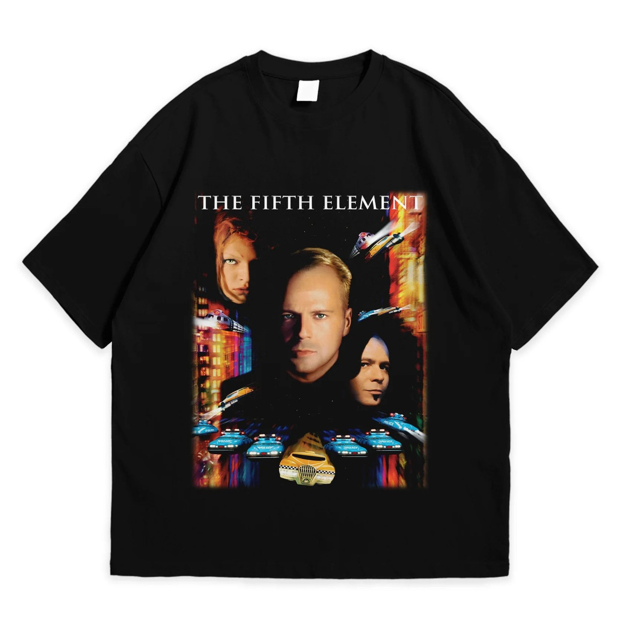 Футболка з принтом П'ятий елемент The Fifth Element L Чорний