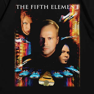 Футболка з принтом П'ятий елемент The Fifth Element M Чорний, фото 3