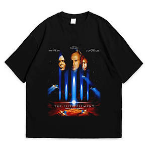 Футболка з принтом П'ятий елемент The Fifth Element L Чорний, фото 1