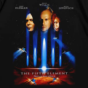 Футболка з принтом П'ятий елемент The Fifth Element L Чорний, фото 3
