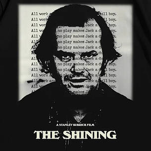 Футболка з принтом Сяйво The Shining Jack a dull boy XL Чорний, фото 3
