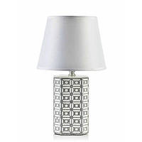 Лампа керамическая настольная Leti Grey 33 см 36065
