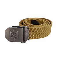 Ремень тактический Слава Украина Tactical Belt TY-6663 Койот