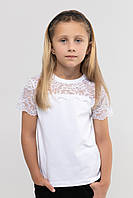 Блуза для дівчинки Benini 9299 116 см Білий (2000989916062D)