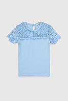 Блуза для дівчинки Benini 9695 116 см Блакитний (2000989916147D)