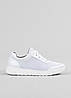 Кросівки жіночі білі з прошитою підошвою сітка, фото 7