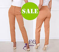 Женские прямые брюки с карманами "Jenifer" оптом | Распродажа модели