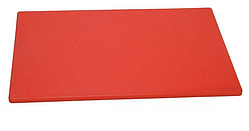 Дошка обробна пластикова червона 500х300х12мм BERG