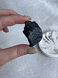Шерл необроблений натуральний 40*24*11 мм камінь чорний турмалін., фото 4