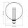 LED лампа Filament VL-DI-G125FC1980S 4W E27 1800K Smoke, фото 4