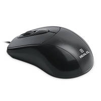Мышка REAL-EL RM-207, USB, black n