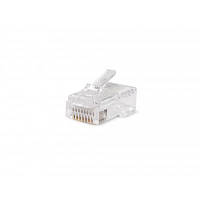 Коннектор Vinga RJ-45 UTP 100 шт. VCPCON8P8CUTP n