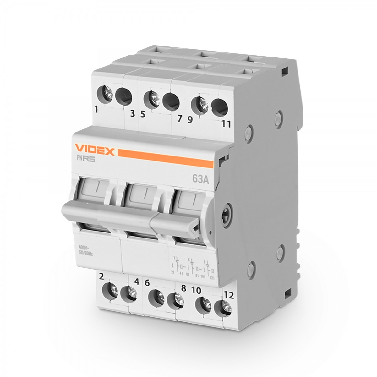 Перемикач навантаження 3п 63А VF-RS-PN363 RESIST