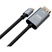 Кабель мультимедийный USB-C to DisplayPort 1.5m v1.2 4K60Hz Vinga VCPVCCD1215 n
