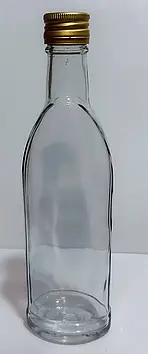 32 шт пляшка скло для алкоголю 250 мл Пелюстка упаковка + кришка на виббір