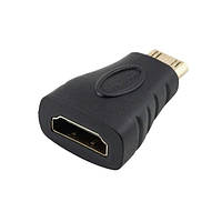 Переходник Infinity 1409 HDMI (тато) - HDMI (мама) Black